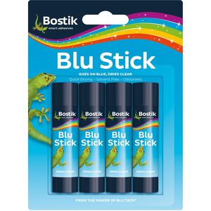 Bostik Blu Stick 8g (4 Pack)