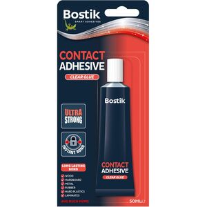 Bostik Contact Adhesive Clear Glue 50ml