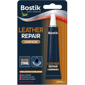Bostik Leather Repair Clear Glue 20ml