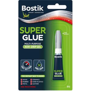 Bostik Super Glue Non- Drip Gel 3g