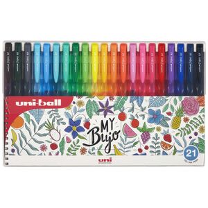 Uniball Signo Gel Ink Pens - 0.4mm Nib - Assorted Colors (Pack Of 8)