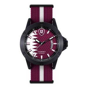 Twelve WQAT1L Qatar Themed Unisex Wristwatch - Large - 44mm