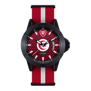 Twelve WTUN1L Tunisia Themed Unisex Wristwatch - Large - 44mm