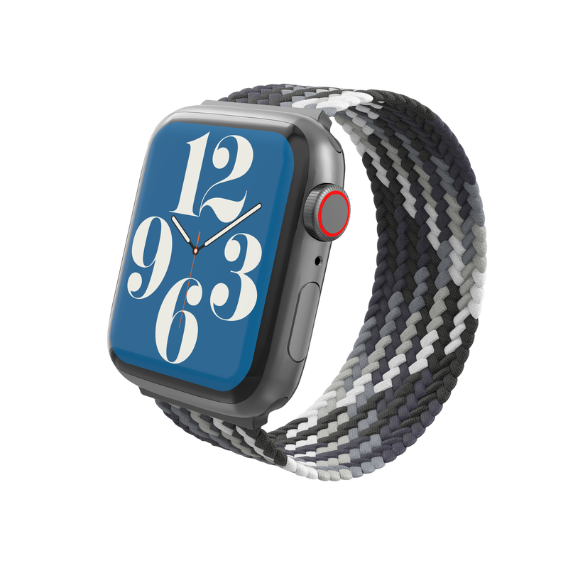 Gear4 Braided Bands for Apple Watch 41/40/38mm - Large - Storm
