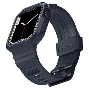 Spigen Rugged Armor Pro Case for Apple Watch Series 7/6/SE/5/4 (45mm/44mm) - Charcoal Gray