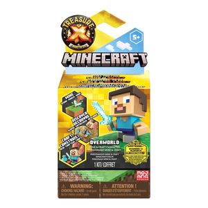 Treasure X Minecraft S1 Single Pack Overworld Mine And Craft Character