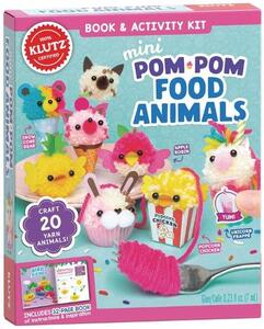 Mini Pom-Pom Food Animals | Klutz