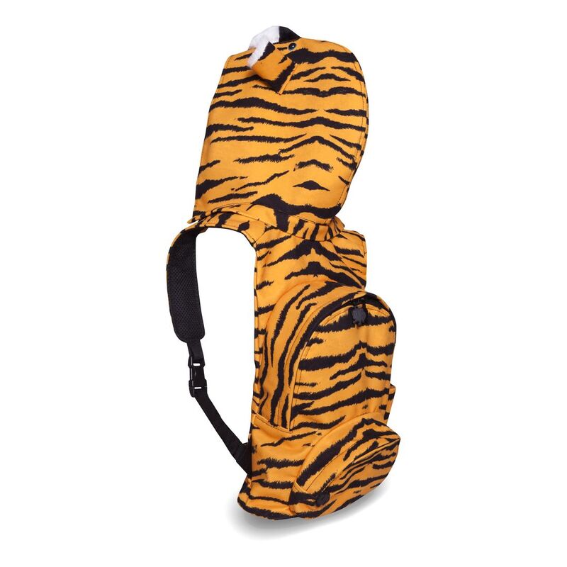 Morikukko Kids' Hooded Backpack - Tiger