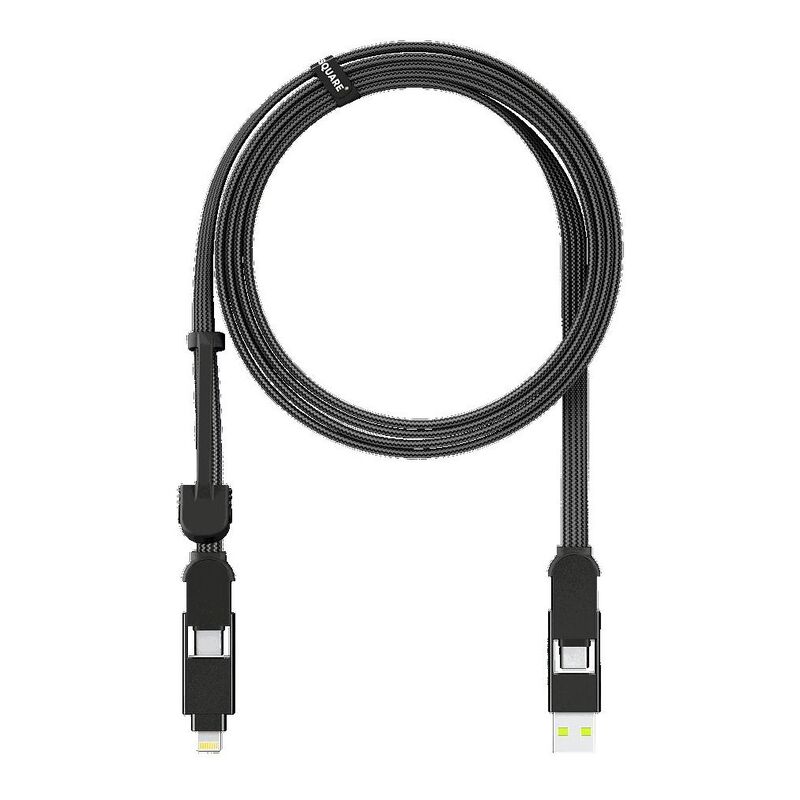 Rolling Square inCharge XL Universal Cable 3m - Black