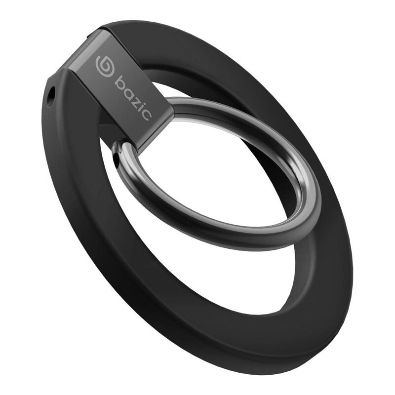 Energea Bazic GoMag Grip MagSafe Compatible Magnetic Phone Grip - Black