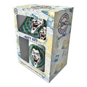 Hole In The Wall Dc Originals Joker Mug Coaster & Keychain Gift Set 300ml