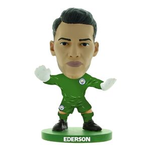 Soccerstarz Man City Ederson Classic Home Kit Collectible 2-Inch Figure