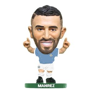 Soccerstarz Man City Riyad Mahrez Classic Home Kit Collectible 2-Inch Figure