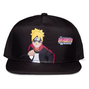 Difuzed Boruto - Naruto Next Generations Boys Snapback Cap Sb476330Brt - Black