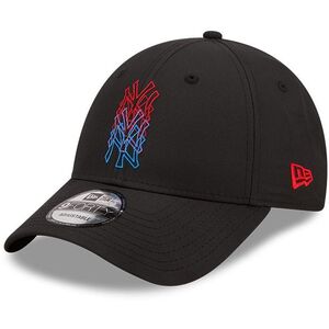 New Era MLB New York Yankees Stack Logo 9Forty Men's Cap - Black