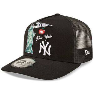 New Era MLB New York Yankees City Graphic Men's Trucker Cap - Black