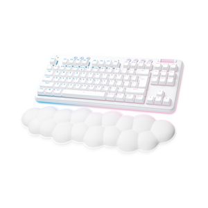 Logitech G G715 Wireless Gaming Keyboard - US International - Off White (Tactile)
