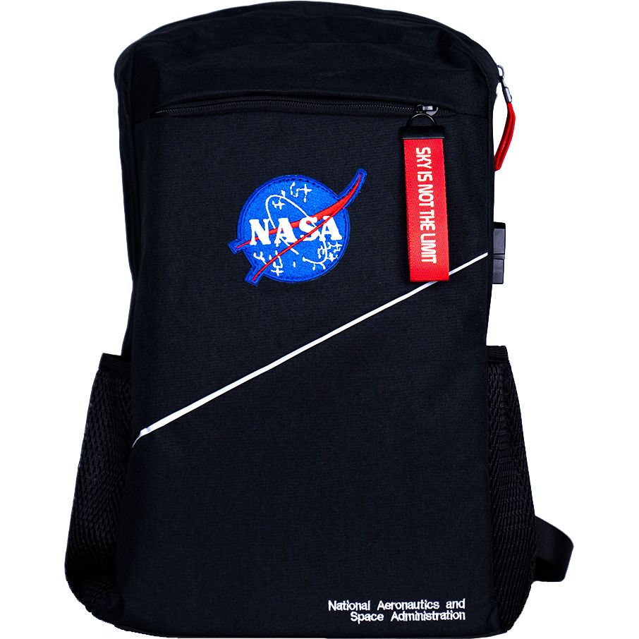 Shop for NASA Oxford Backpack with USB Access Slot and Inner / Laptop ...