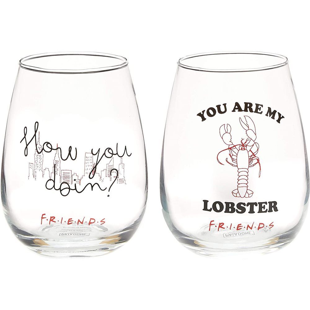 Paladone Friends Drinking Glasses (Set of 2)