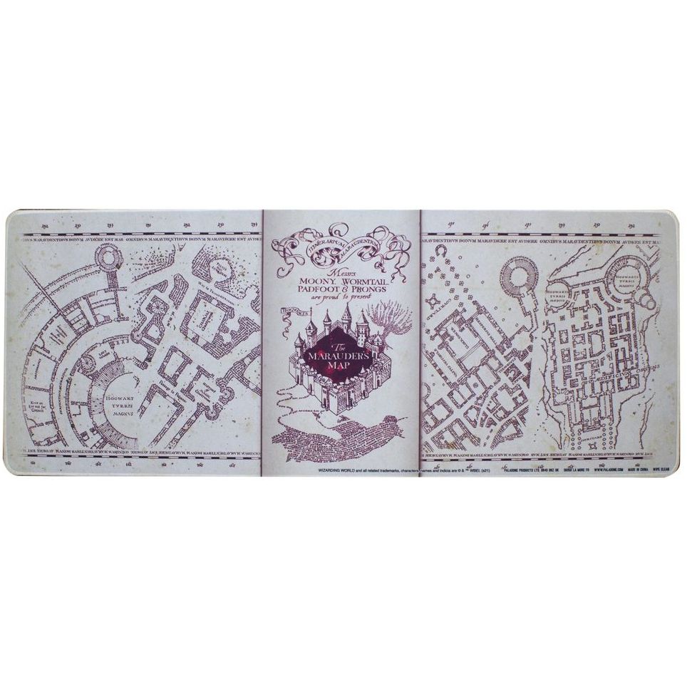 Paladone Harry Potter Marauders Map Desk Mat / Mousepad (79 x 30 cm)