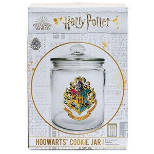 Paladone Hogwarts Glass Cookie Jar