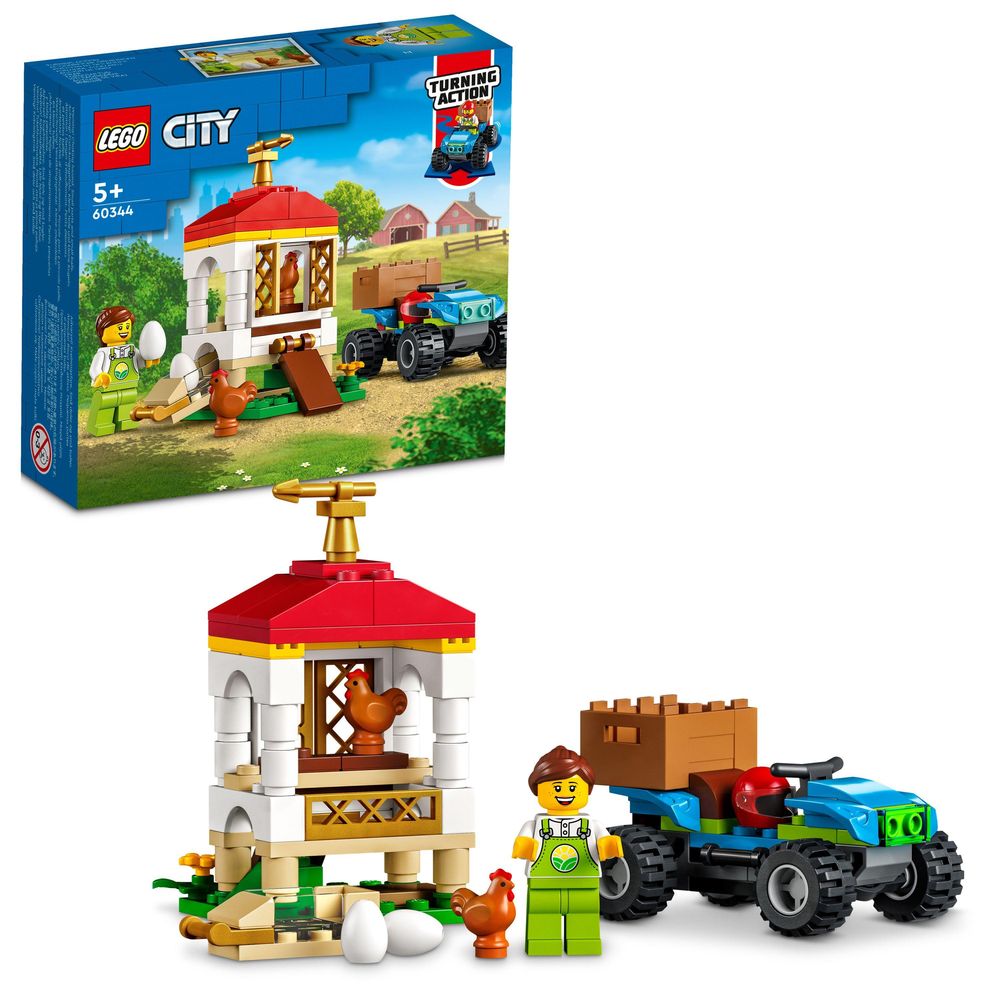 LEGO City Chicken Henhouse 60344 (101 Pieces)