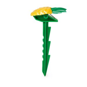 Legami Beach Towel Anchor Stakes - Pineapple (Pack of 4)