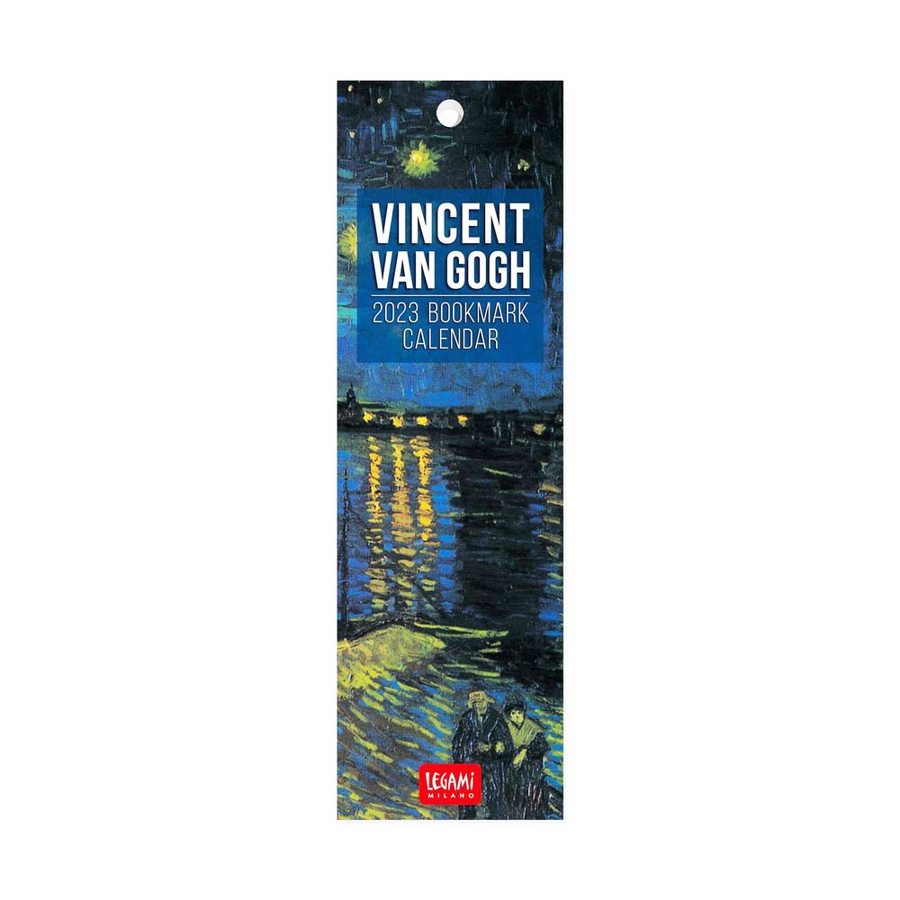 Legami Bookmark Calendar 2023 (5.5 x 18 cm) - Vincent Van Gogh