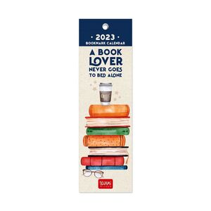 Legami Bookmark Calendar 2023 (5.5 x 18 cm) - Book Lover'S
