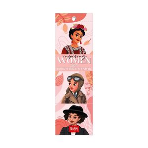 Legami Bookmark Calendar 2023 (5.5 x 18 cm) - Inspiring Women