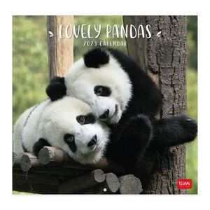 Legami Calendar 2023 (30 x 29 cm) - Lovely Pandas