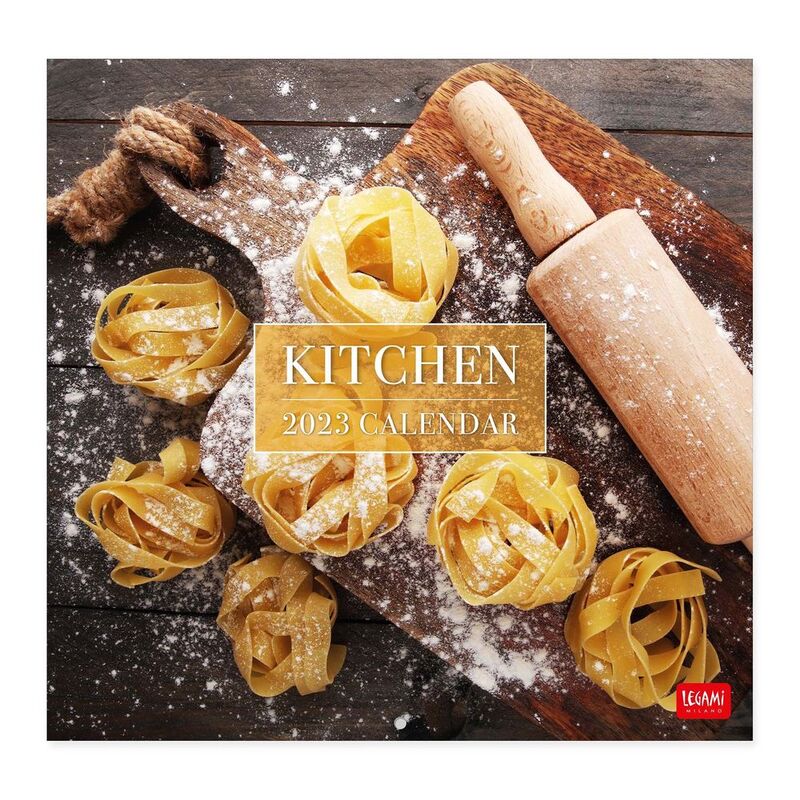 Legami Calendar 2023 (30 x 29 cm) - Kitchen