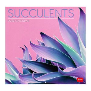 Legami Calendar 2023 (30 x 29 cm) - Succulents