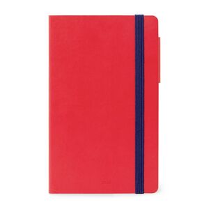 Legami Medium Monthly Diary 12 + 2 Month 2023 (12 x 18 cm) - Red