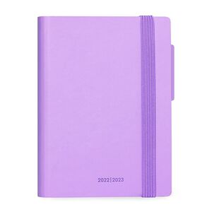 Legami Small Daily Diary 16 Month 2022/2023 (9.5 x 13 cm) - Lilac