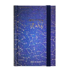 Legami Small Photo Weekly Diary with Notebook 16 Month 2022/2023 (9.5 x 13 cm) - Stars