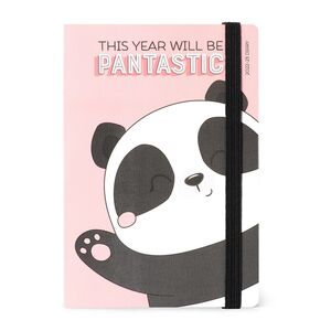 Legami Medium Photo Weekly Diary with Notebook 18 Month 2022/2023 (12 x 18 cm) - Panda