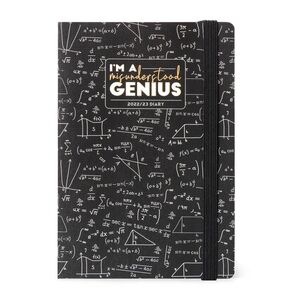 Legami Medium Photo Weekly Diary with Notebook 18 Month 2022/2023 (12 x 18 cm) - Genius