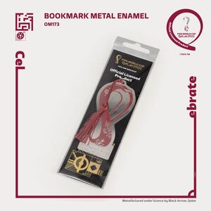 FIFA Officially Licensed Metal Enamel Bookmark - FIFA Logo - OM173