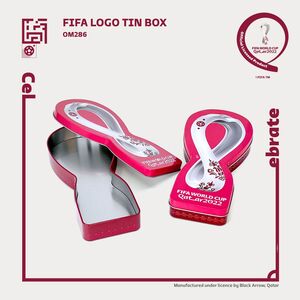 FIFA Officially Licensed FIFA Logo Tin Box - OM286