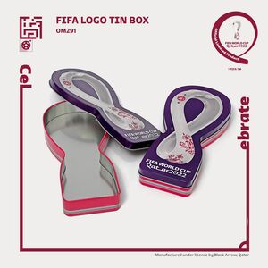 FIFA Officially Licensed FIFA Logo Tin Box - OM288