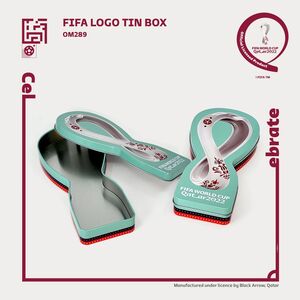 FIFA Officially Licensed FIFA Logo Tin Box - OM289