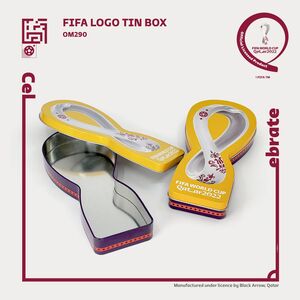 FIFA Officially Licensed FIFA Logo Tin Box - OM290