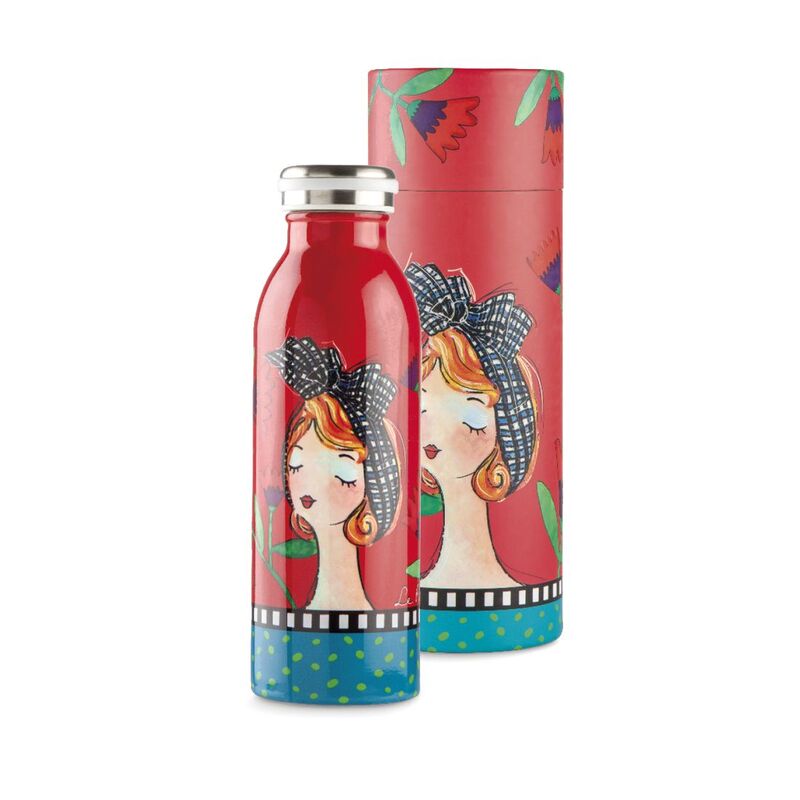 Le Pupazze Water Bottle Le Pupazze 500ml - Red
