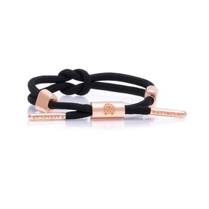 Rastaclat Dahlia II Women's Knotted Bracelet - Black