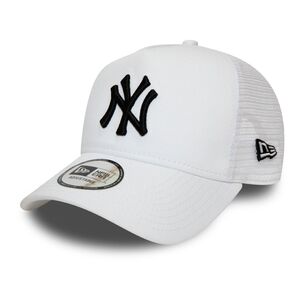 New Era MLB Essential New York Yankees Men's Trucker Cap White