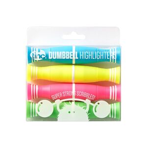 Tinc Dumbell Hi-Lighters (Set Of 4)