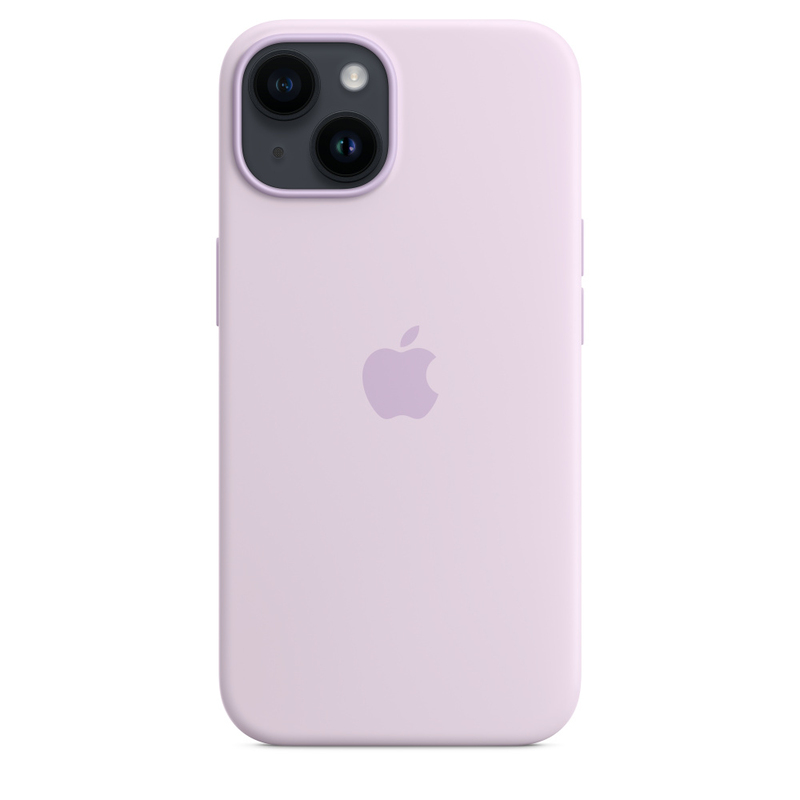 Apple Silicone Case with MagSafe for iPhone 14 - Lilac