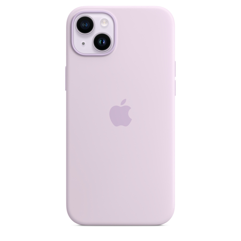 Apple Silicone Case with MagSafe for iPhone 14 Plus - Lilac