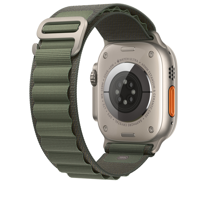 Apple 49mm Alpine Loop for Apple Watch - Green - Large